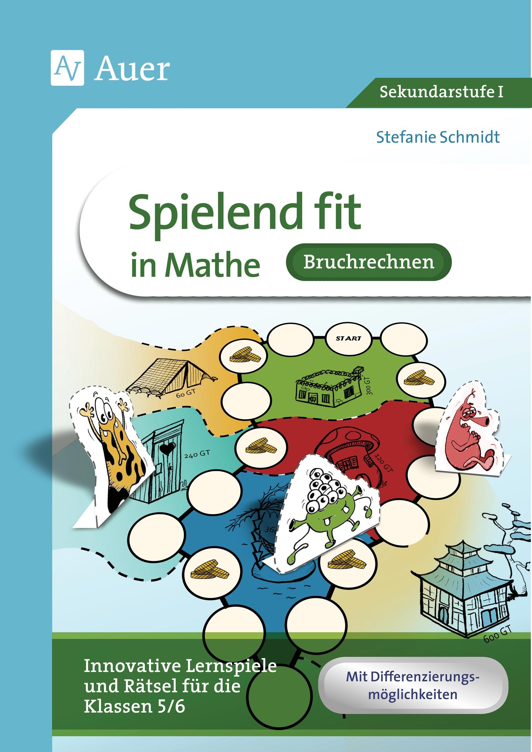 Vorderes Coverbild Spielend fit in Mathe Bruchrechnung