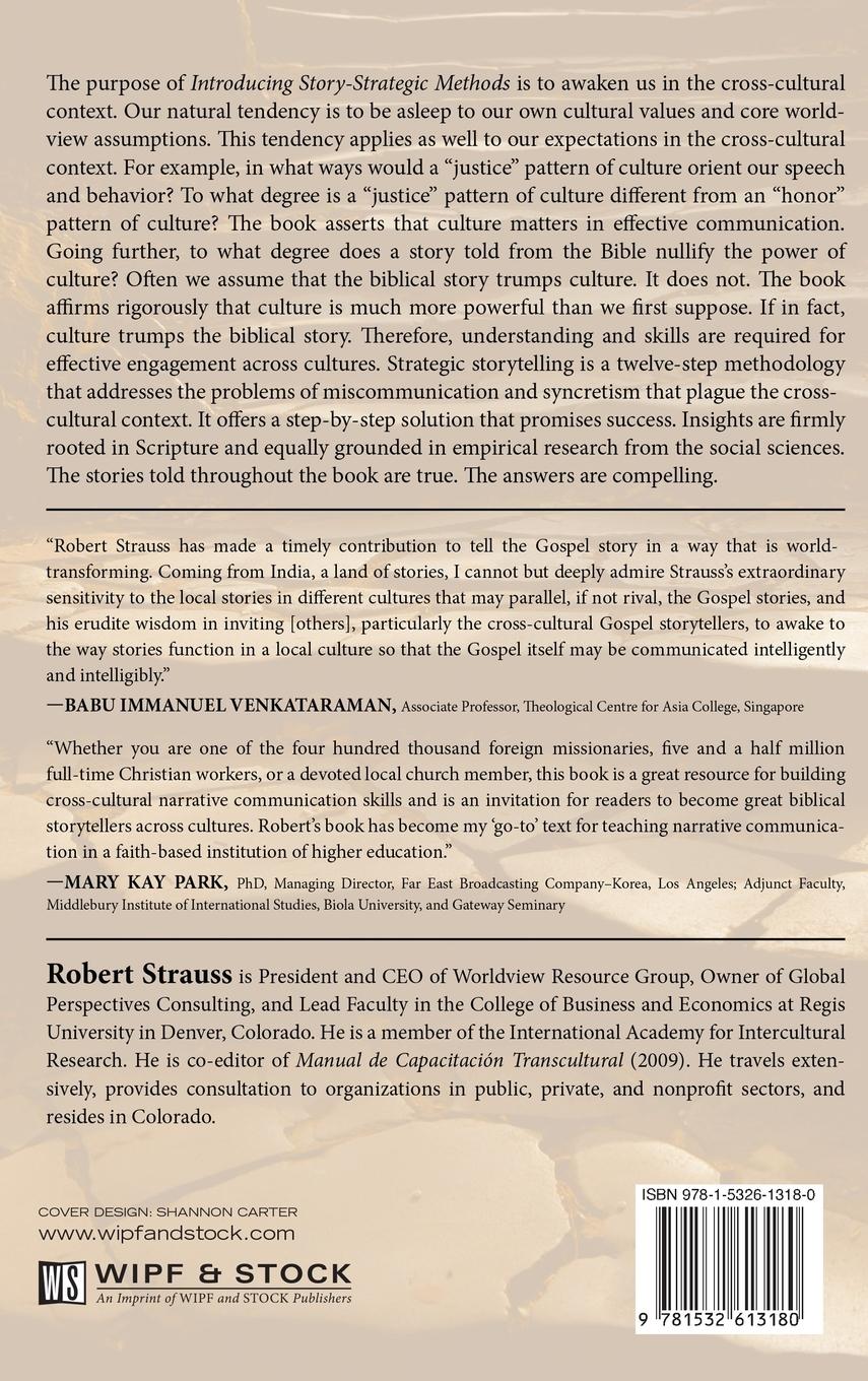 Rückseitencover Introducing Story-Strategic Methods