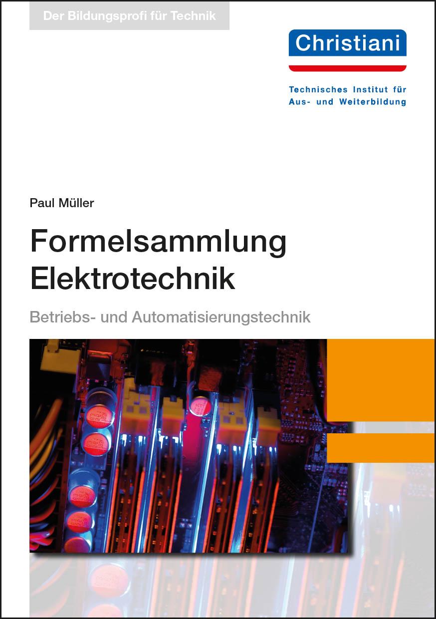 Vorderes Coverbild Formelsammlung Elektrotechnik