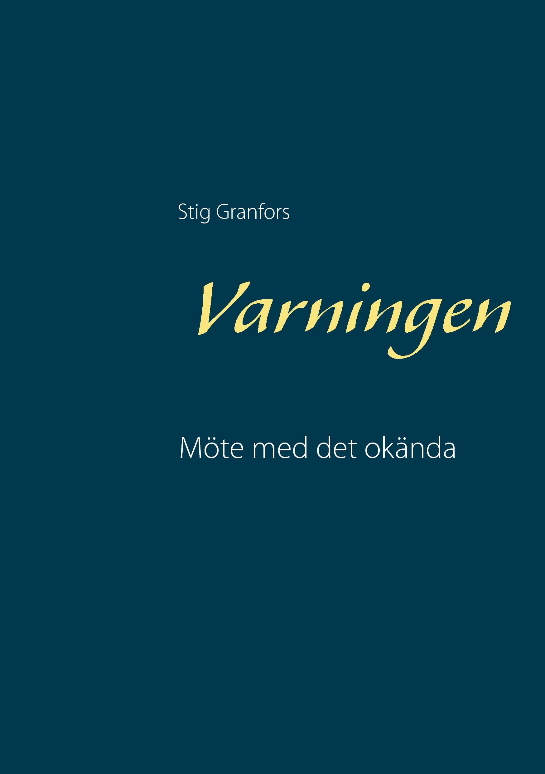 Vorderes Coverbild Varningen