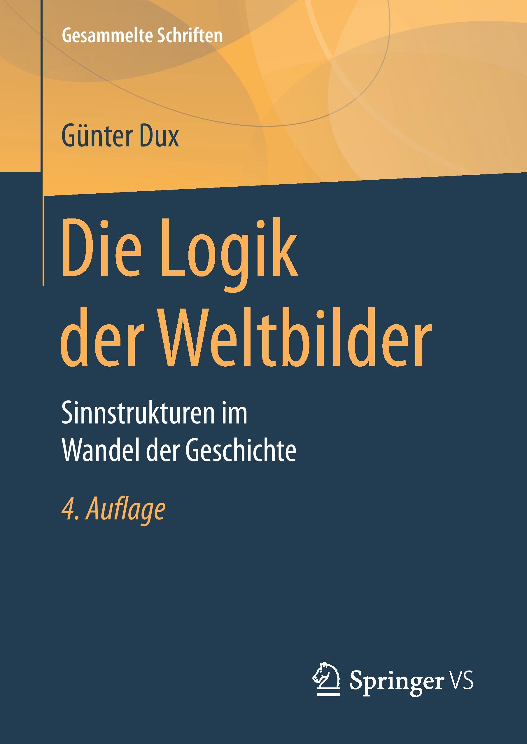 Vorderes Coverbild Die Logik der Weltbilder