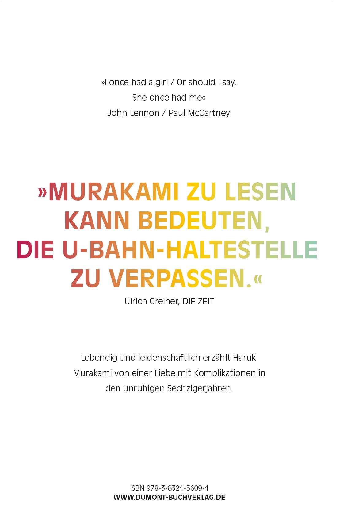 Rückseitencover Naokos Lächeln