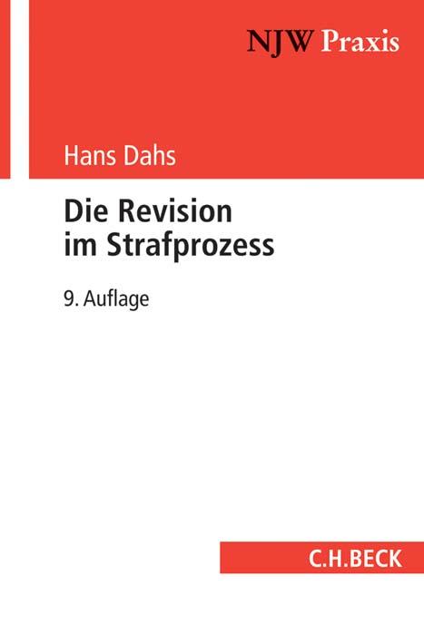 Vorderes Coverbild Die Revision im Strafprozess