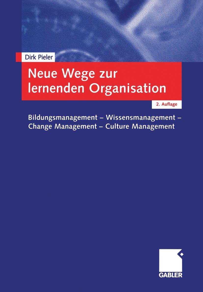 Vorderes Coverbild Neue Wege zur lernenden Organisation
