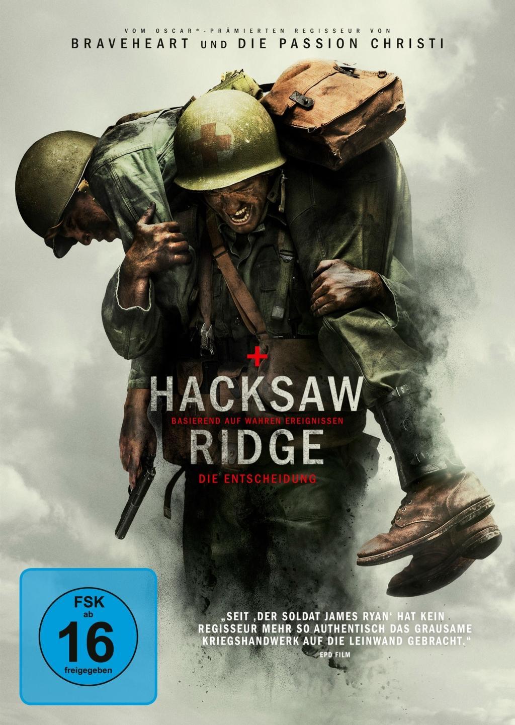 Vorderes Coverbild Hacksaw Ridge - Die Entscheidung