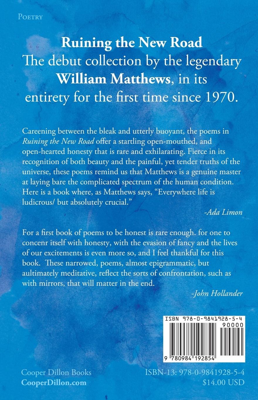 Rückseitencover Ruining the New Road