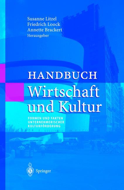 Vorderes Coverbild Handbuch Wirtschaft und Kultur
