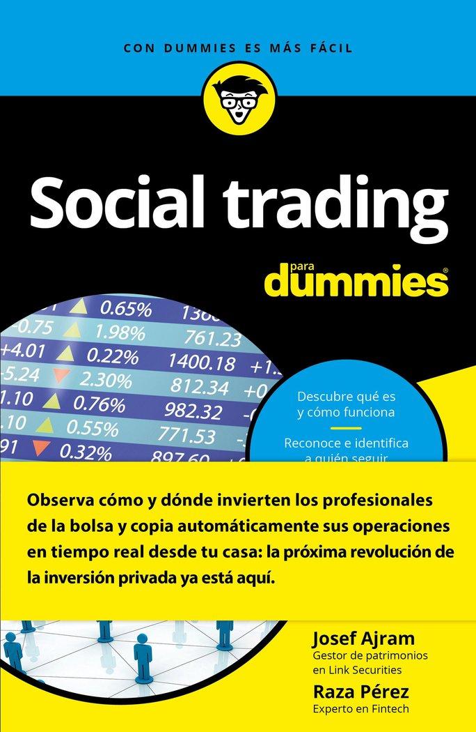 Vorderes Coverbild Social trading para dummies