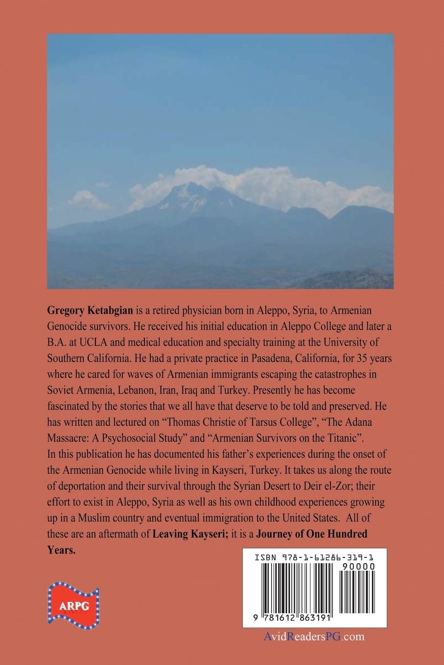 Rückseitencover Leaving Kayseri