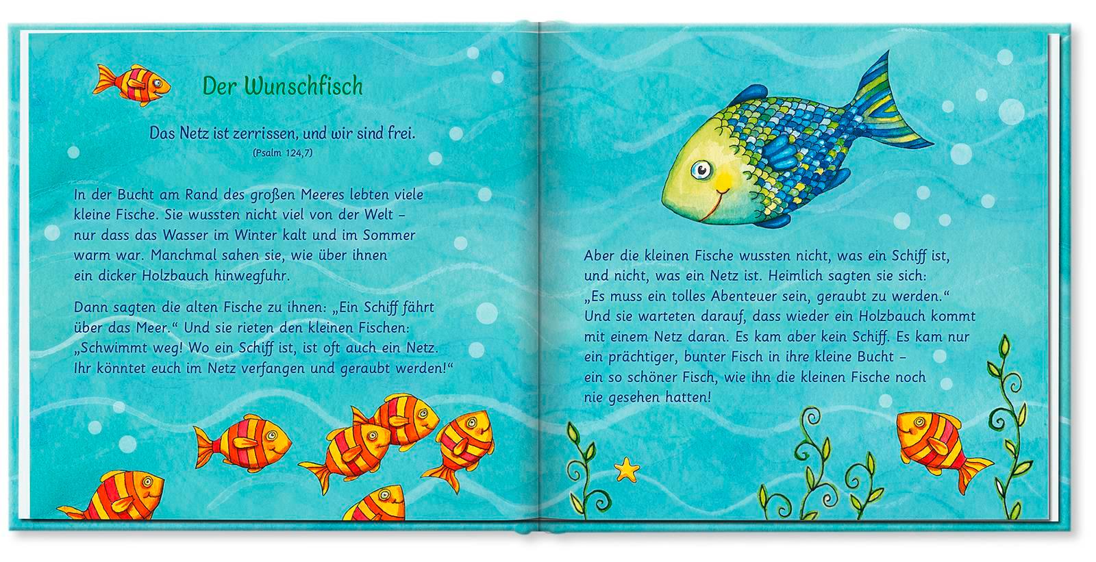 Beispielinhalt (Bild) Der Wunschfisch