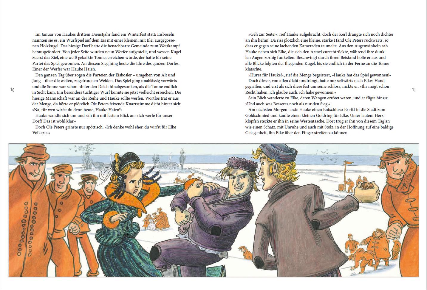 Beispielinhalt (Bild) Der Schimmelreiter