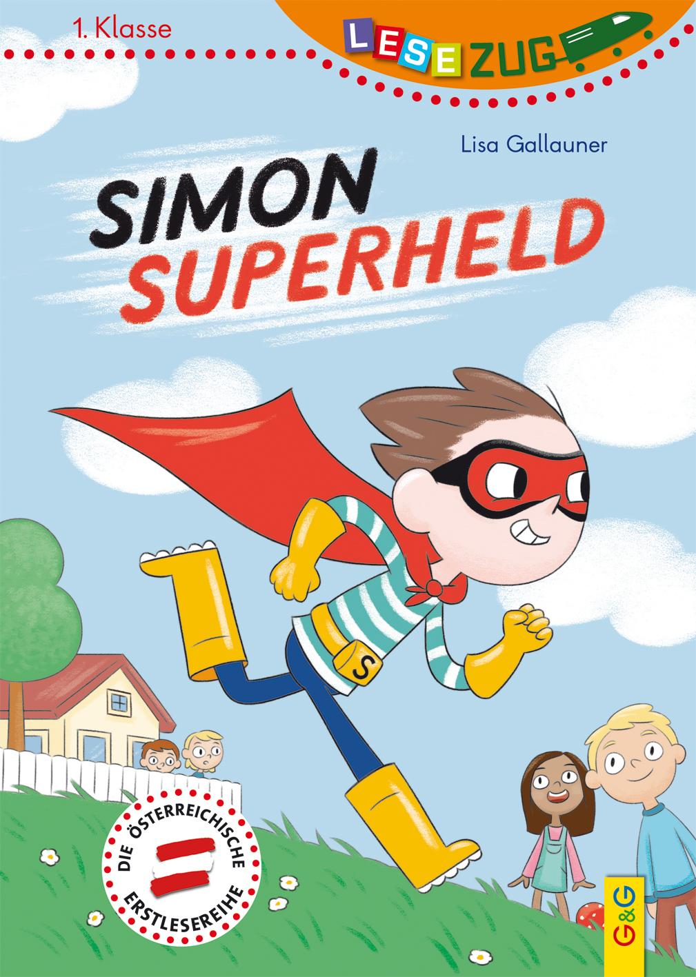 Vorderes Coverbild LESEZUG/1. Klasse: Simon Superheld