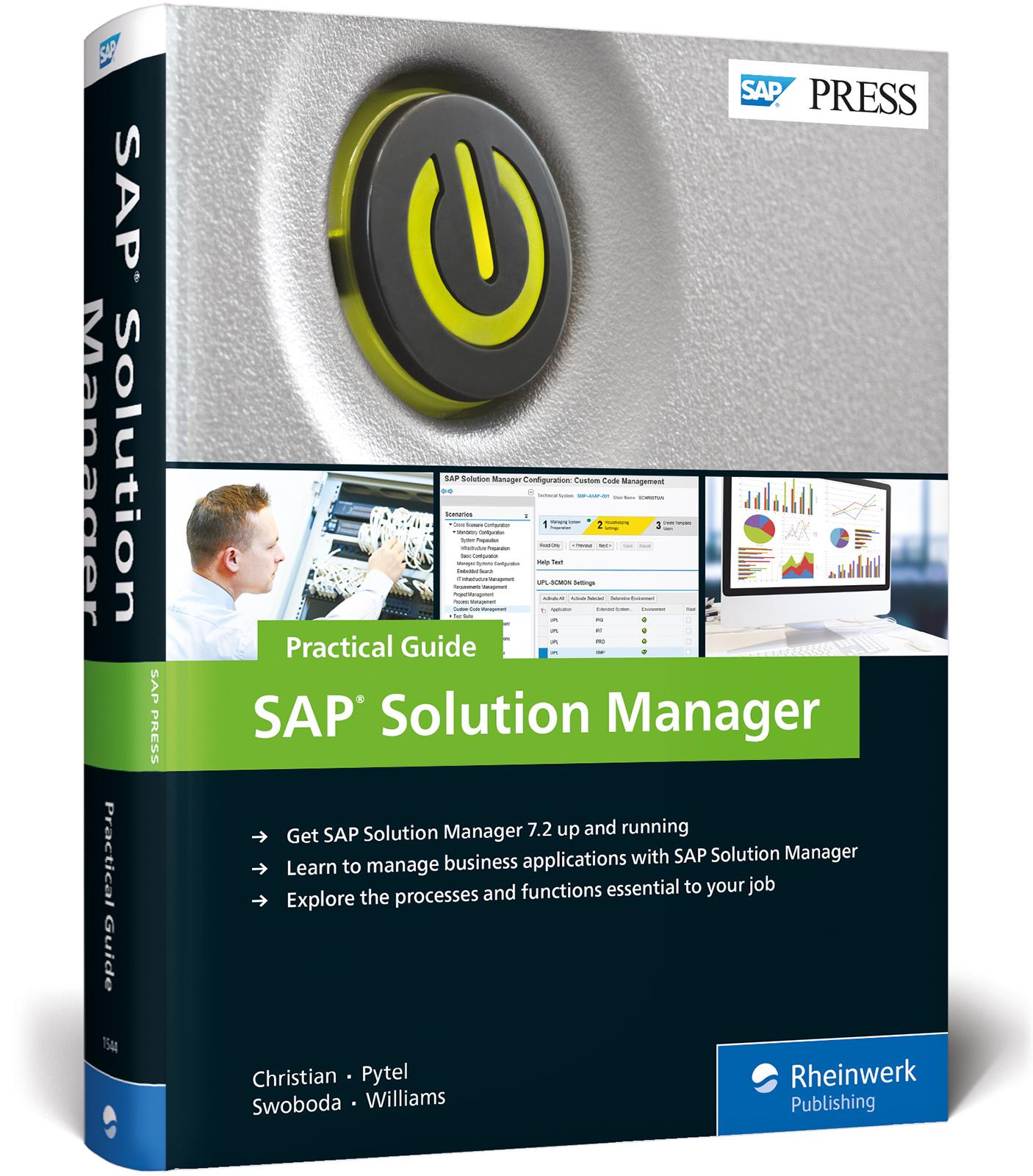 Vorderes Coverbild SAP Solution Manager--Practical Guide