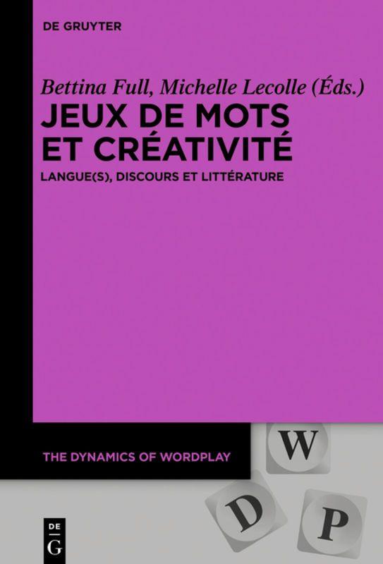 Vorderes Coverbild Jeux de mots et créativité