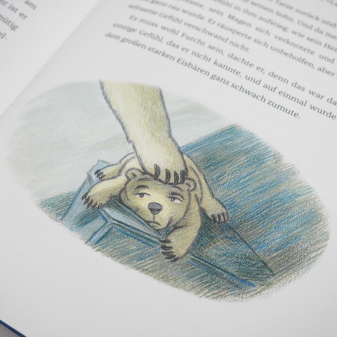 Beispielinhalt (Bild) Pelle und Pinguine - Kein Problem, sagt Papa Eisbär