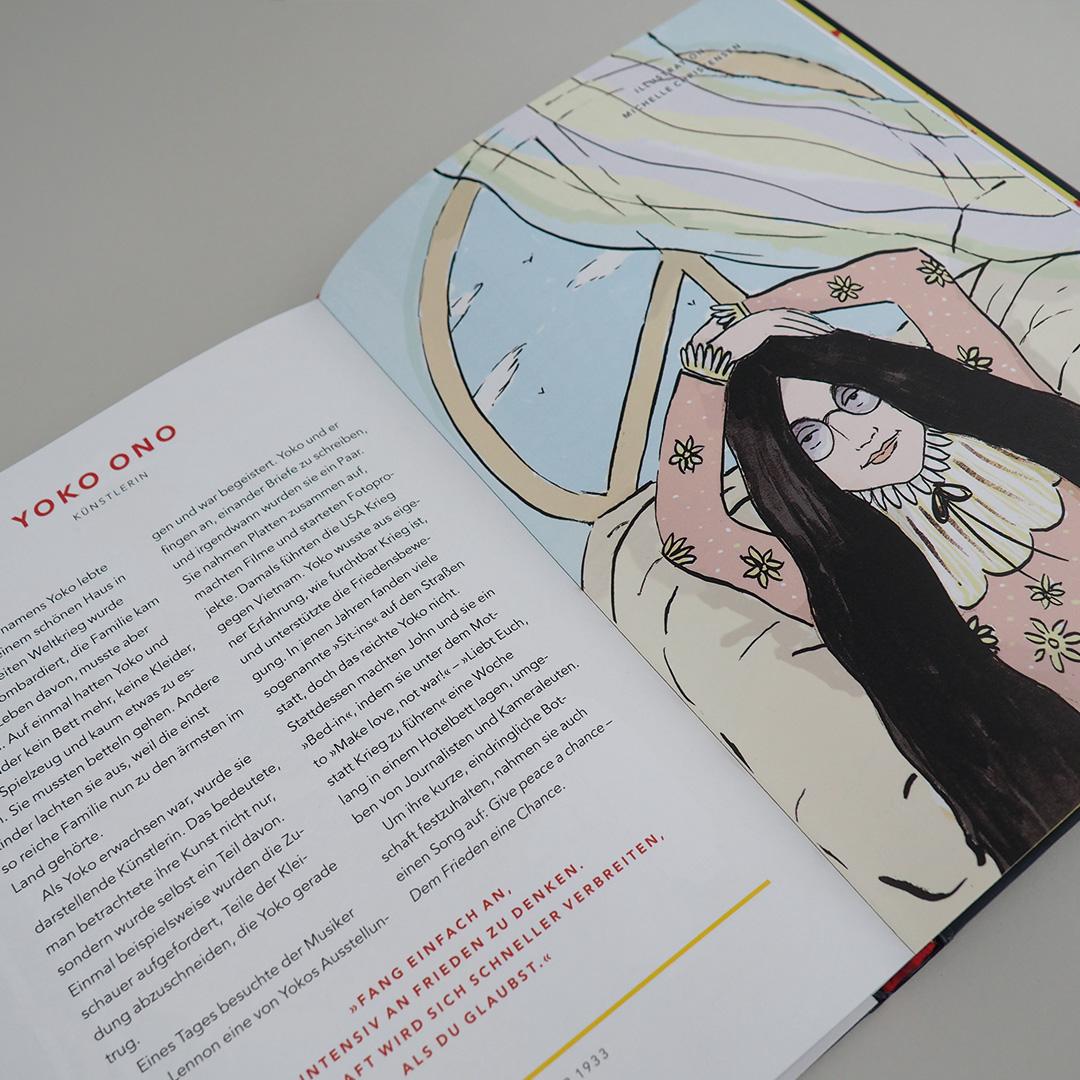 Beispielinhalt (Bild) Good Night Stories for Rebel Girls