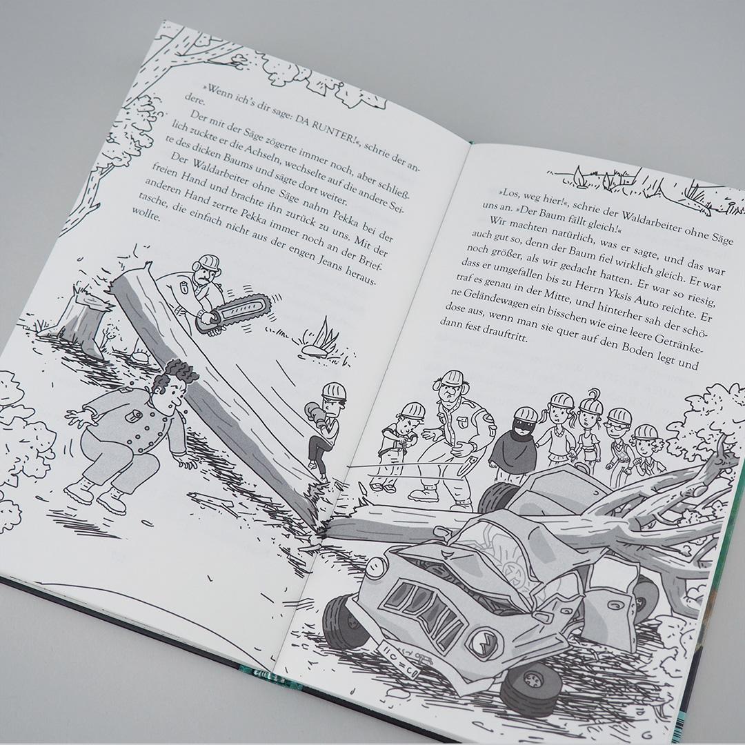 Beispielinhalt (Bild) Ella und das Abenteuer im Wald (Band 14)