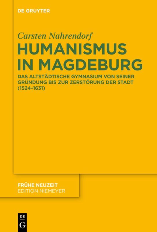 Vorderes Coverbild Humanismus in Magdeburg