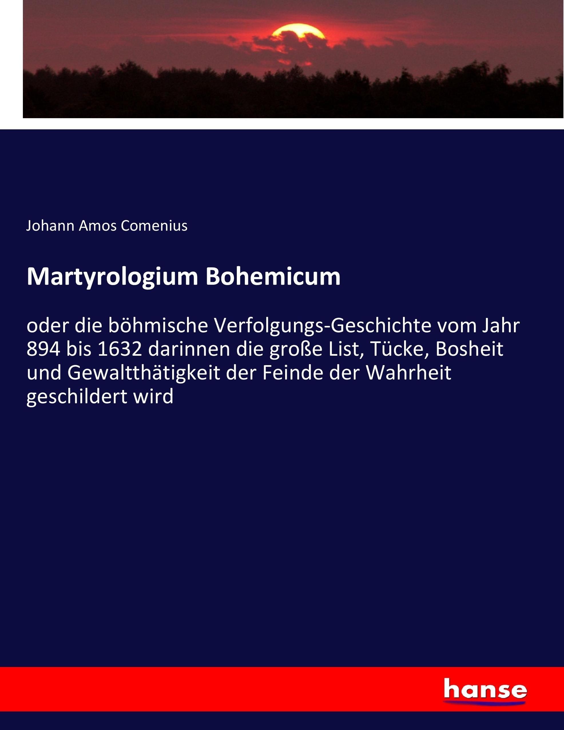 Vorderes Coverbild Martyrologium Bohemicum