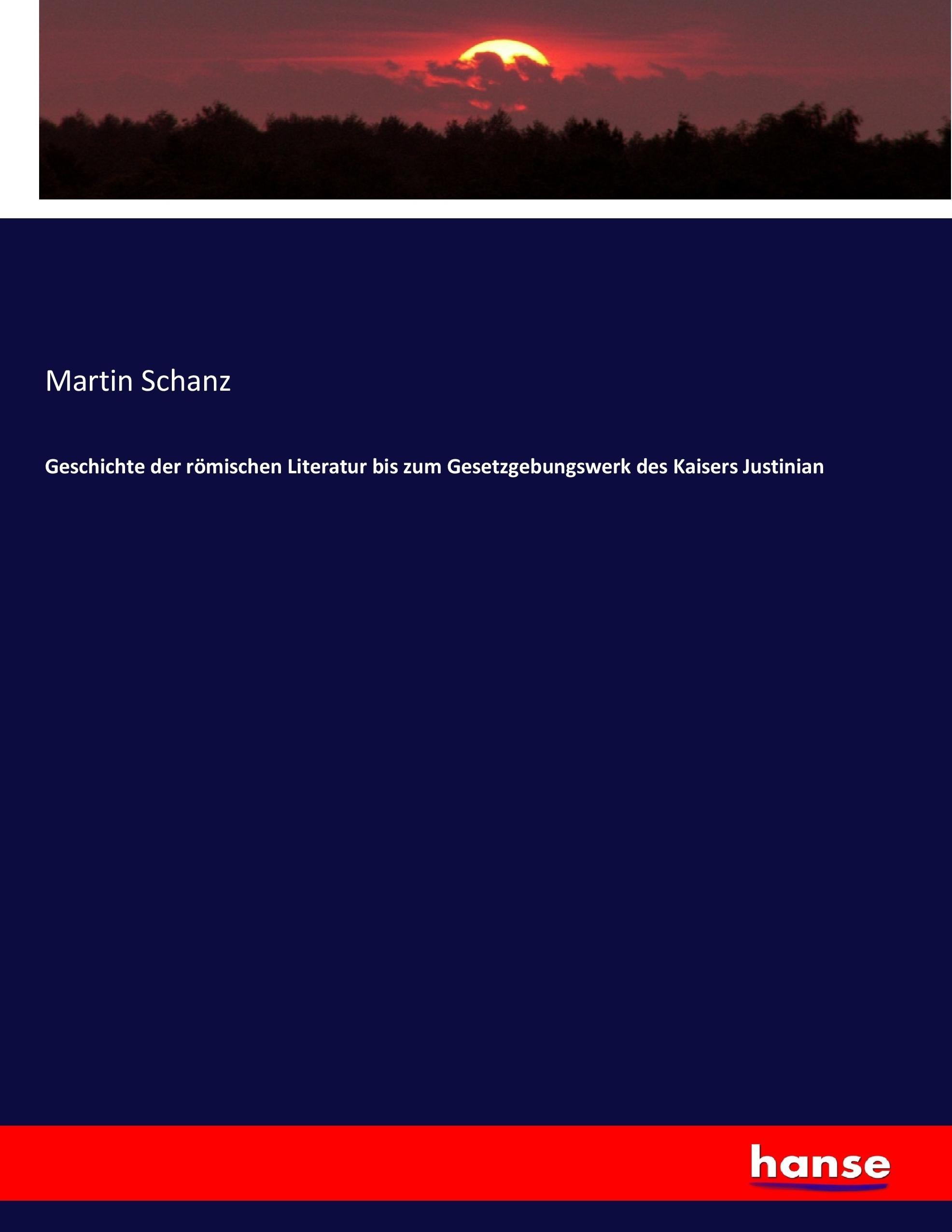 Vorderes Coverbild Geschichte der römischen Literatur bis zum Gesetzgebungswerk des Kaisers Justinian