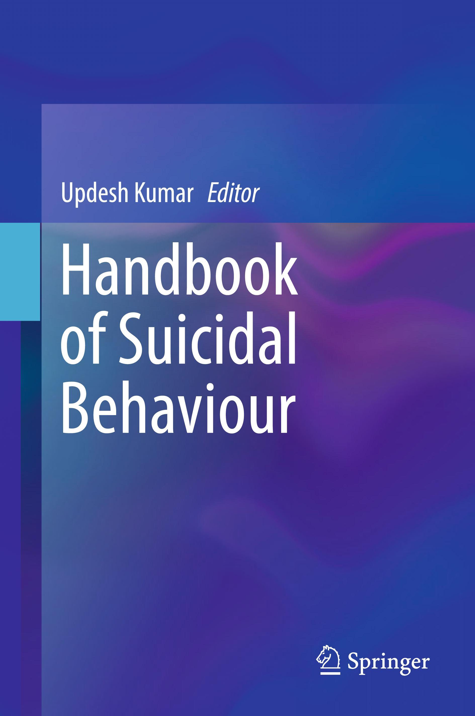 Vorderes Coverbild Handbook of Suicidal Behaviour