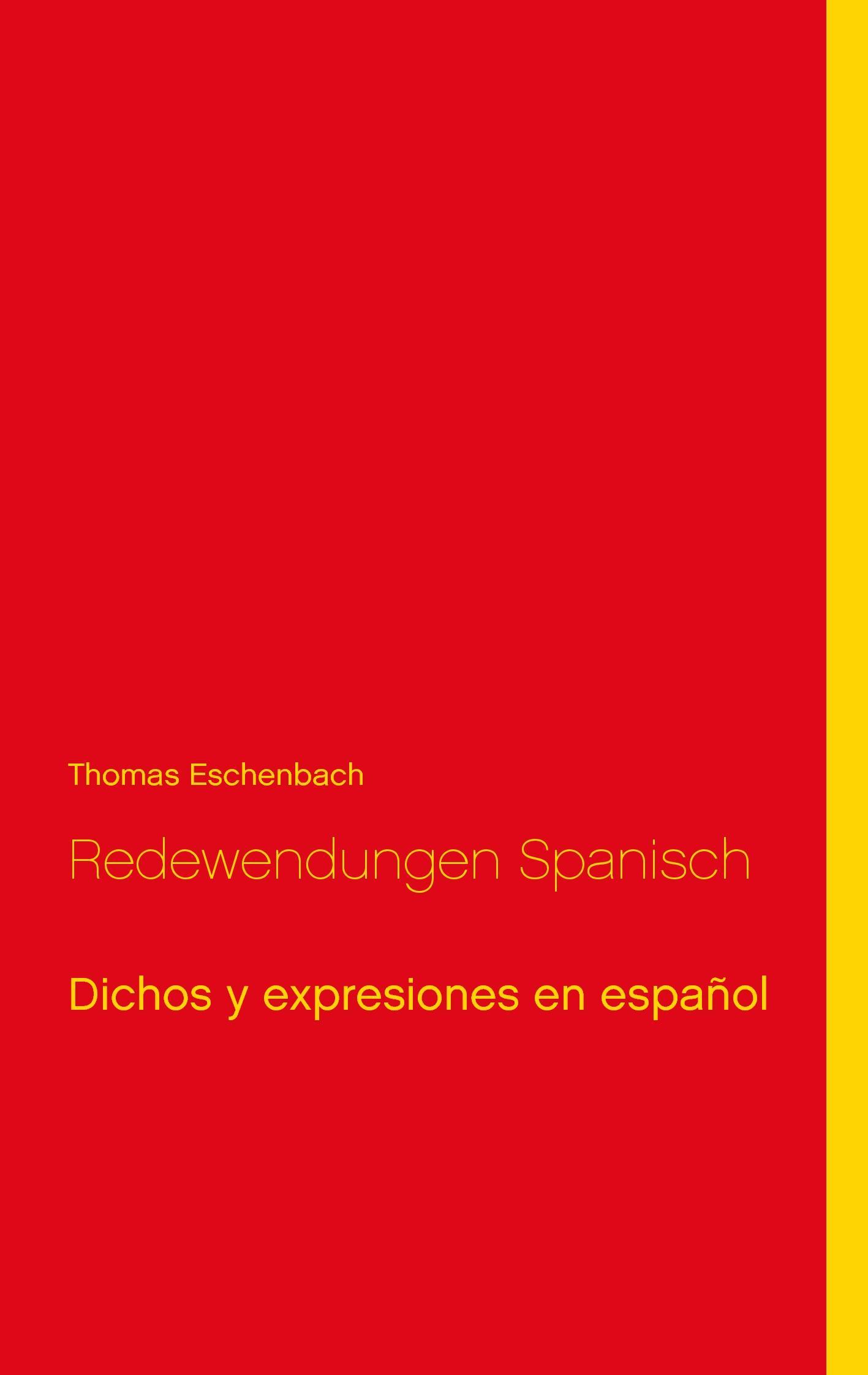 Vorderes Coverbild Redewendungen Spanisch