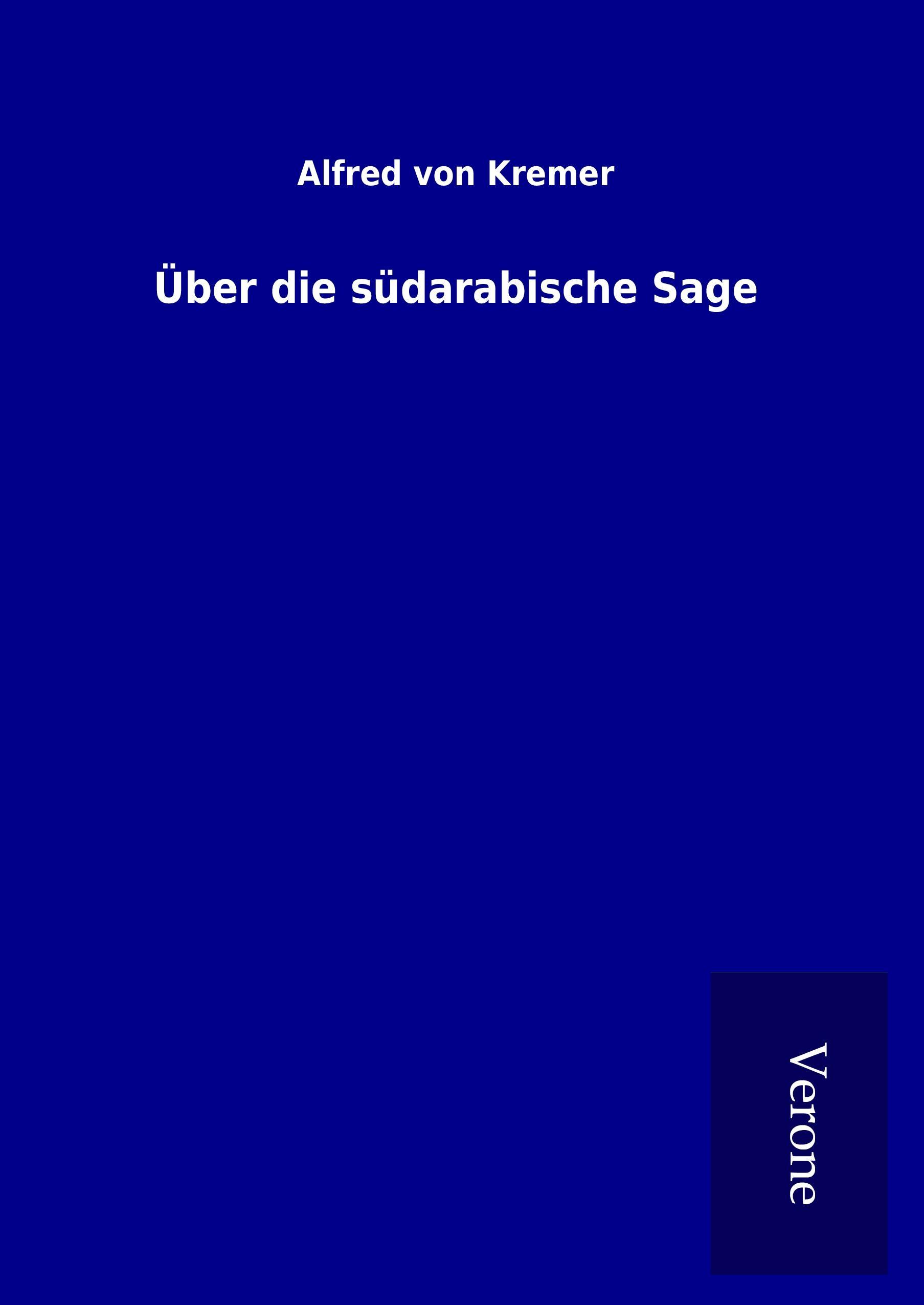 Vorderes Coverbild Über die südarabische Sage