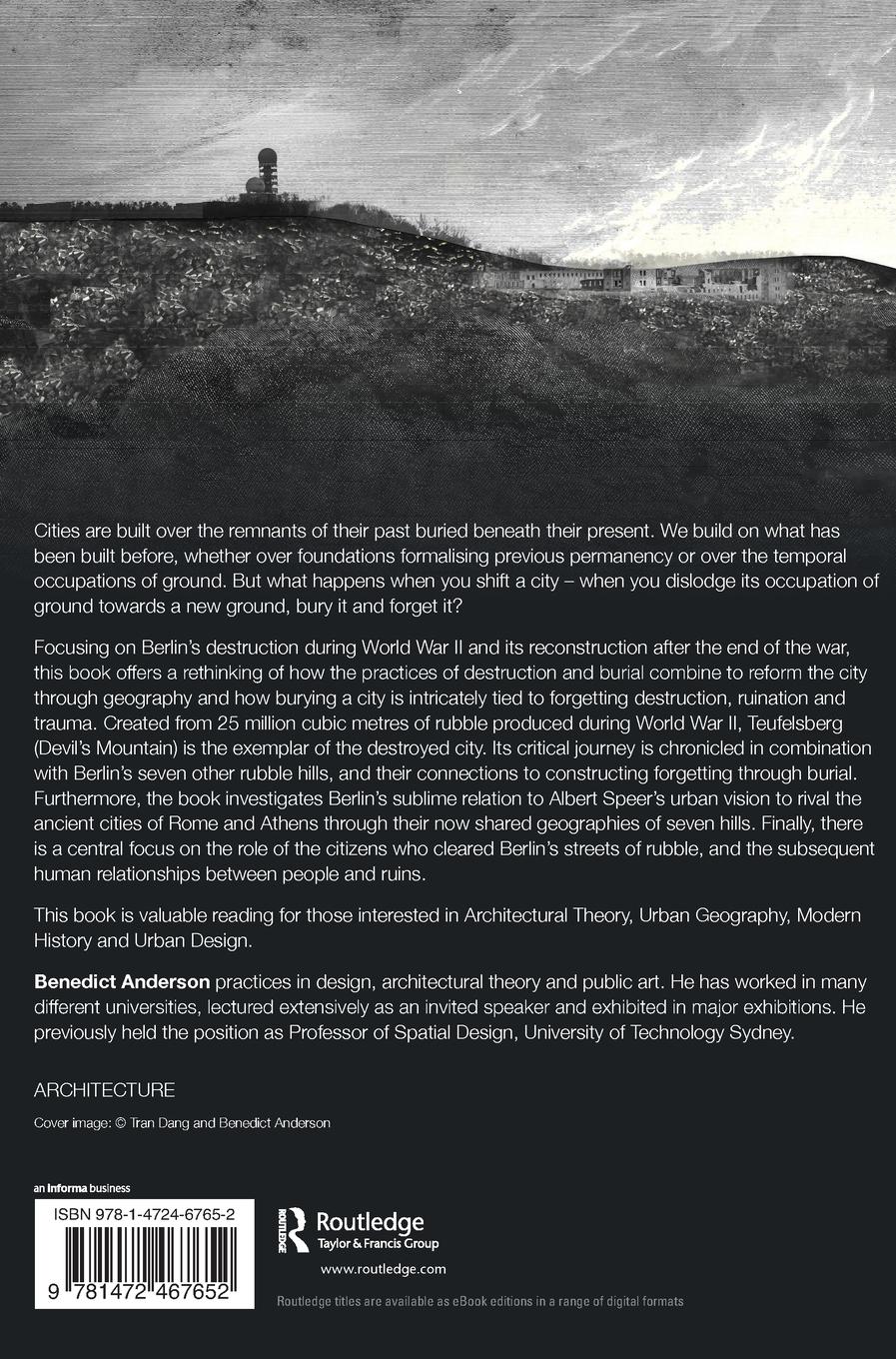 Rückseitencover Buried City, Unearthing Teufelsberg