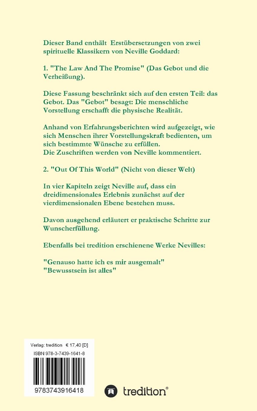 Rückseitencover Es ist bereits so!