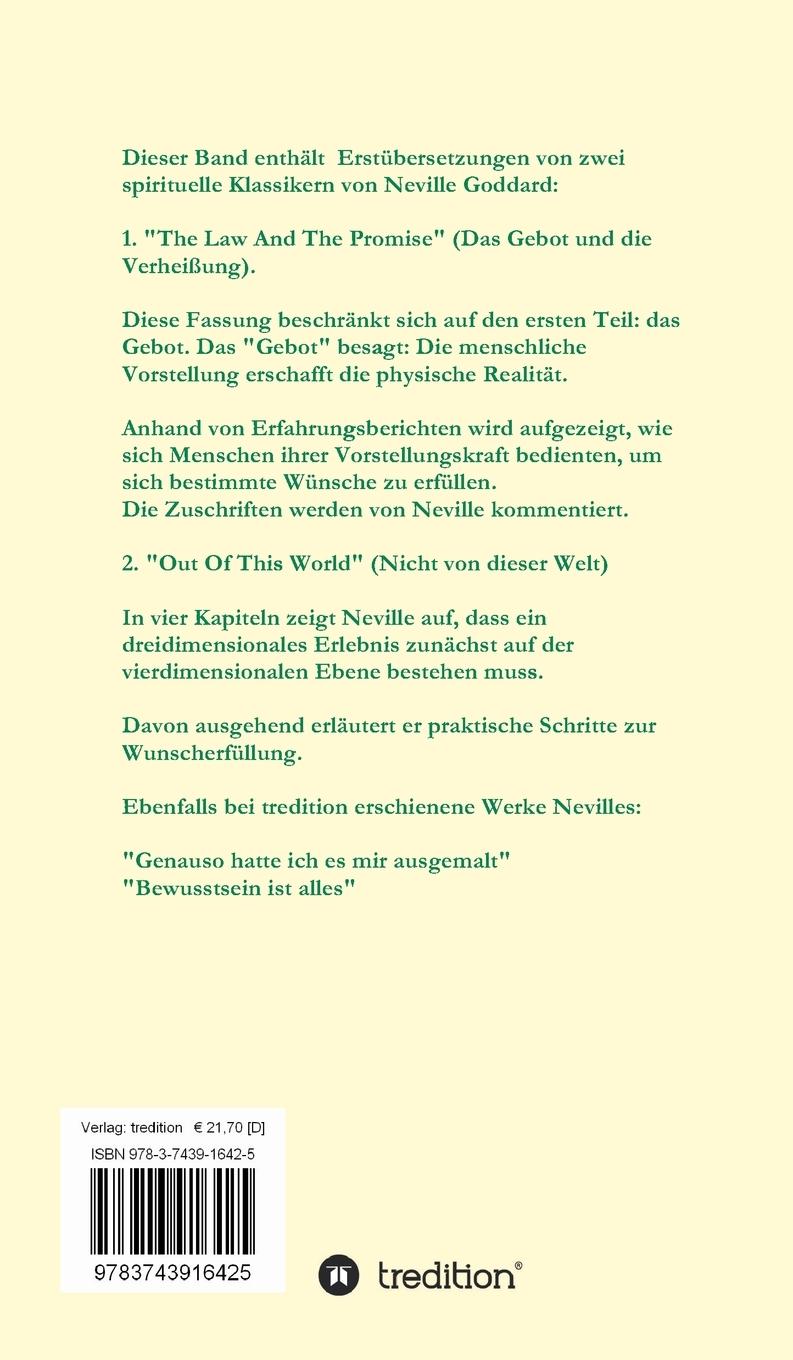 Rückseitencover Es ist bereits so!