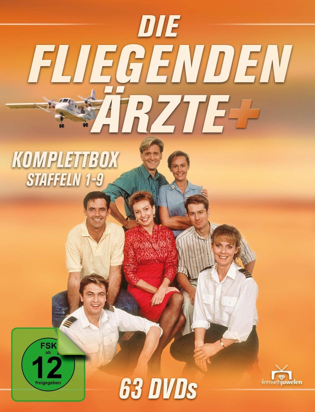 Vorderes Coverbild Die fliegenden Ärzte - Komplettbox (Staffel 1-9)