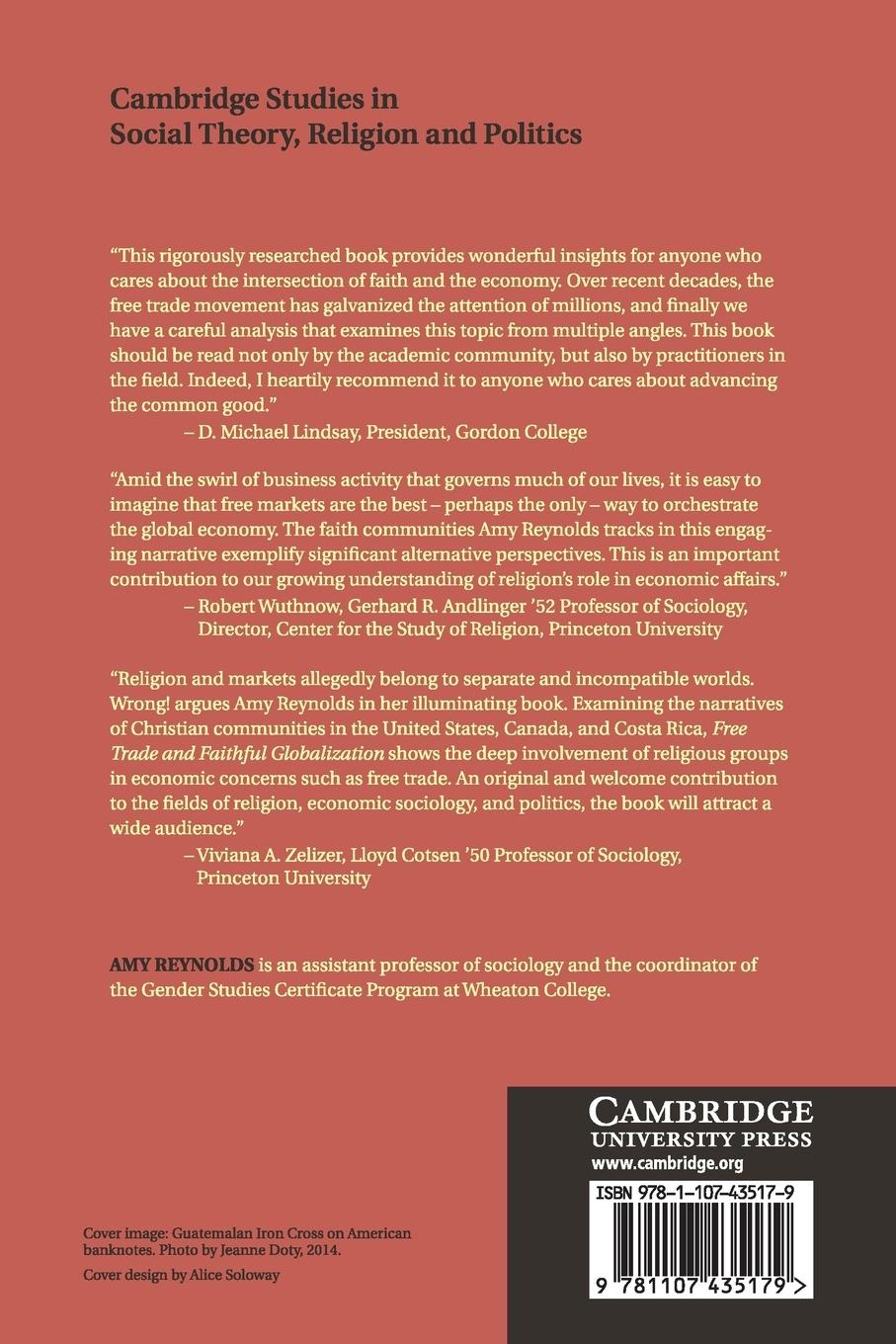 Rückseitencover Free Trade and Faithful Globalization