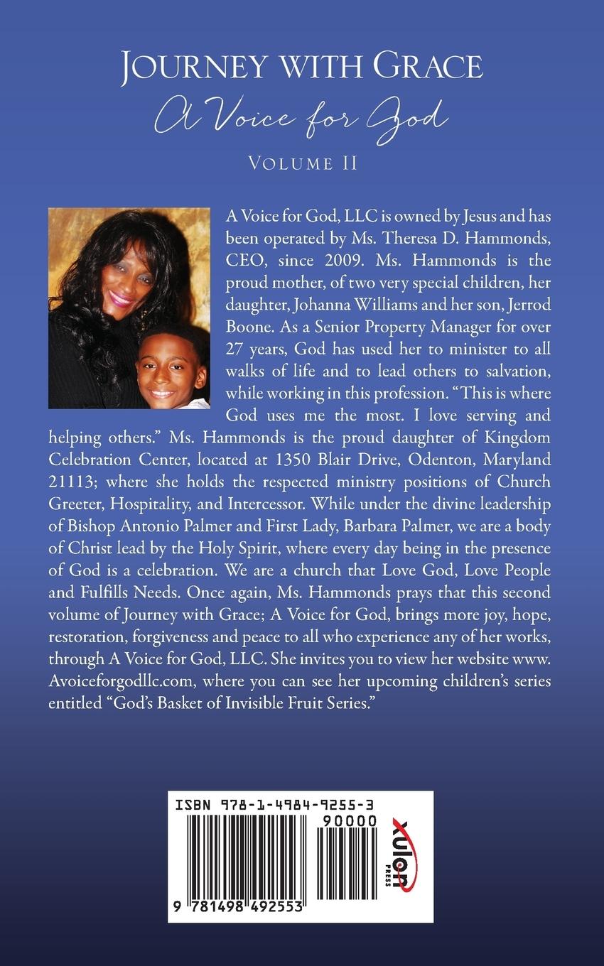 Rückseitencover Journey with Grace; A Voice for God, Volume II