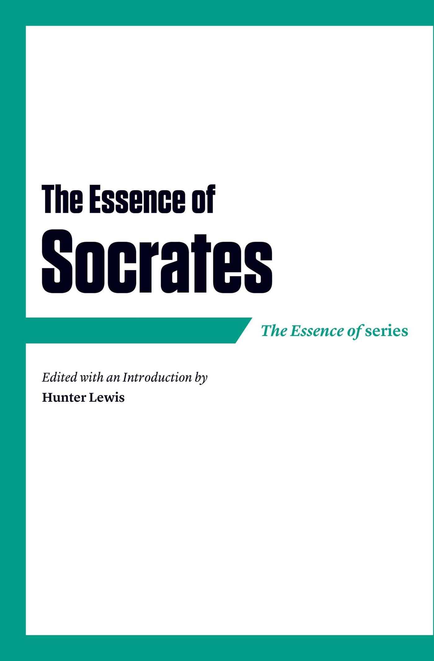 Vorderes Coverbild The Essence of Socrates