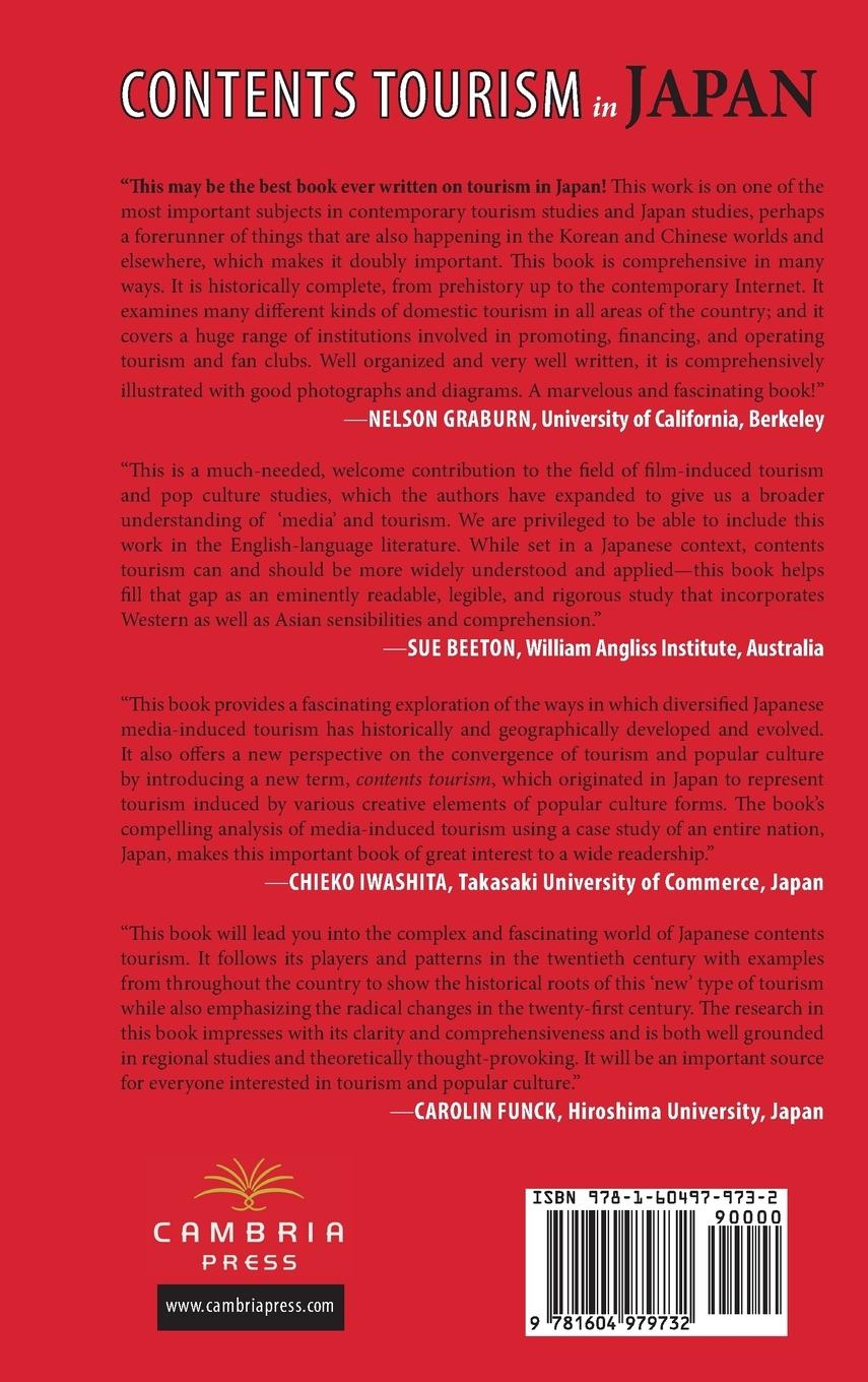 Rückseitencover Contents Tourism in Japan