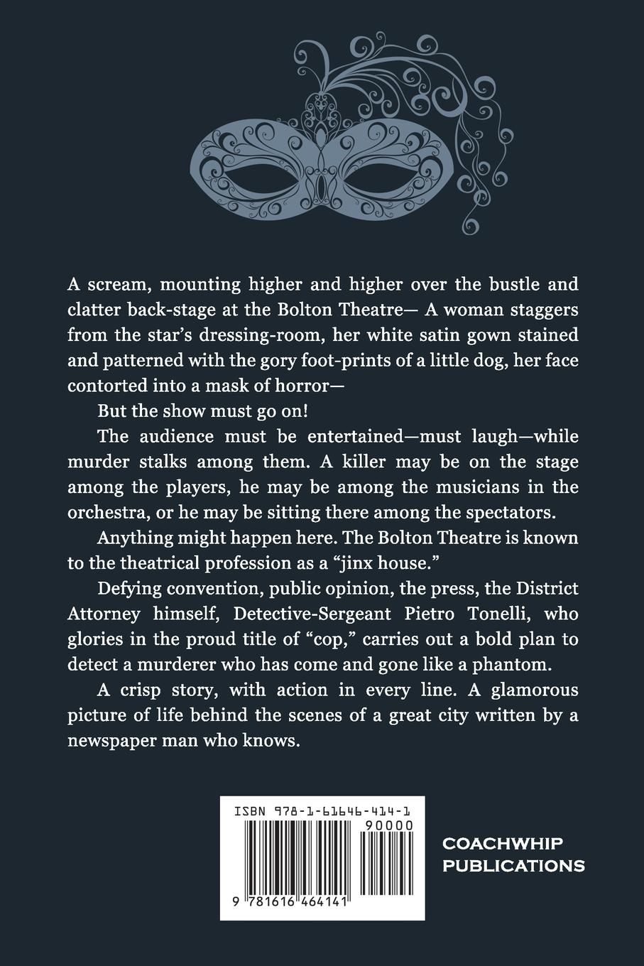 Rückseitencover The Jinx Theatre Murder