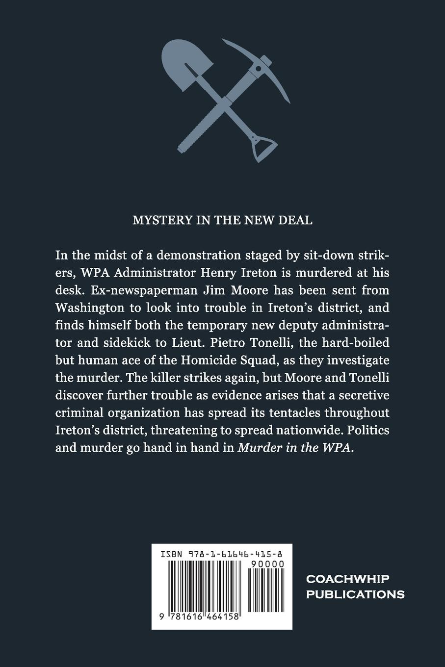 Rückseitencover Murder in the WPA