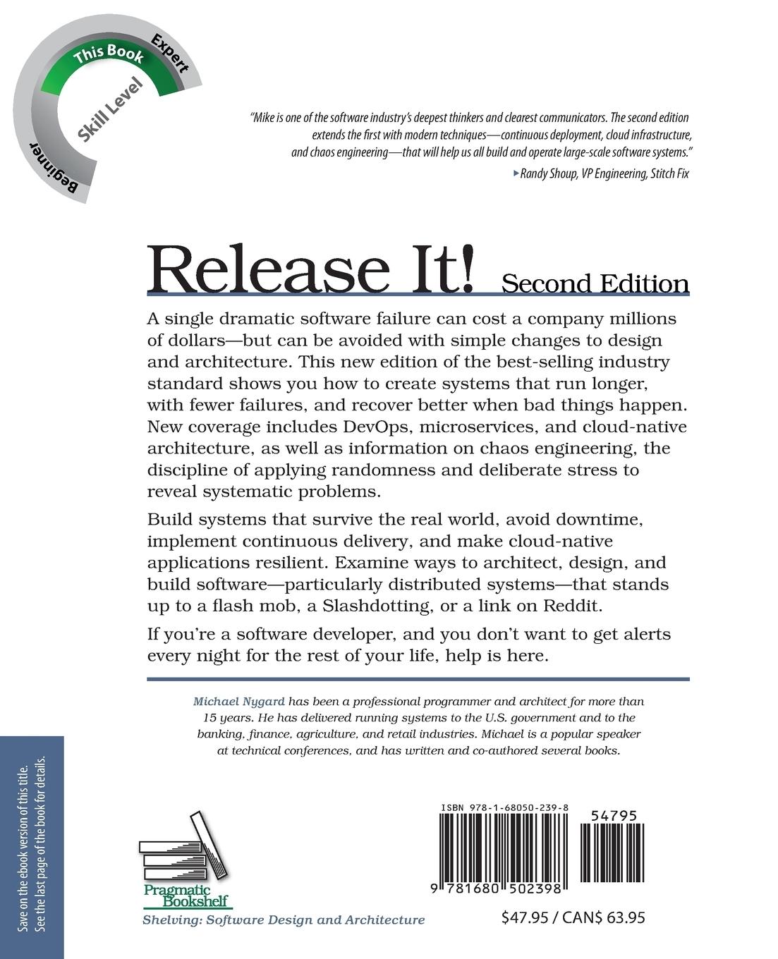 Rückseitencover Release It!