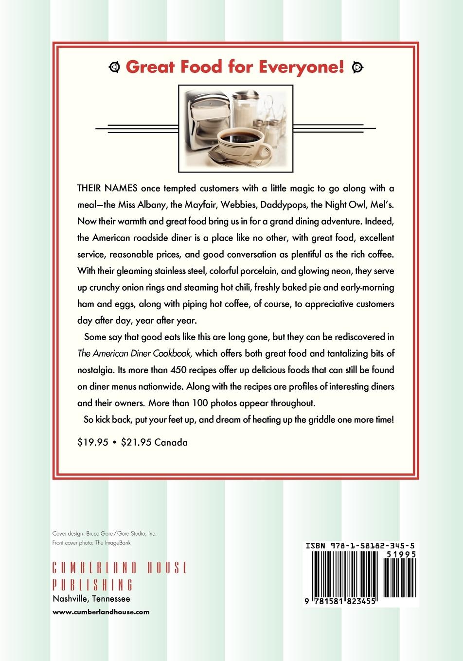 Rückseitencover The American Diner Cookbook