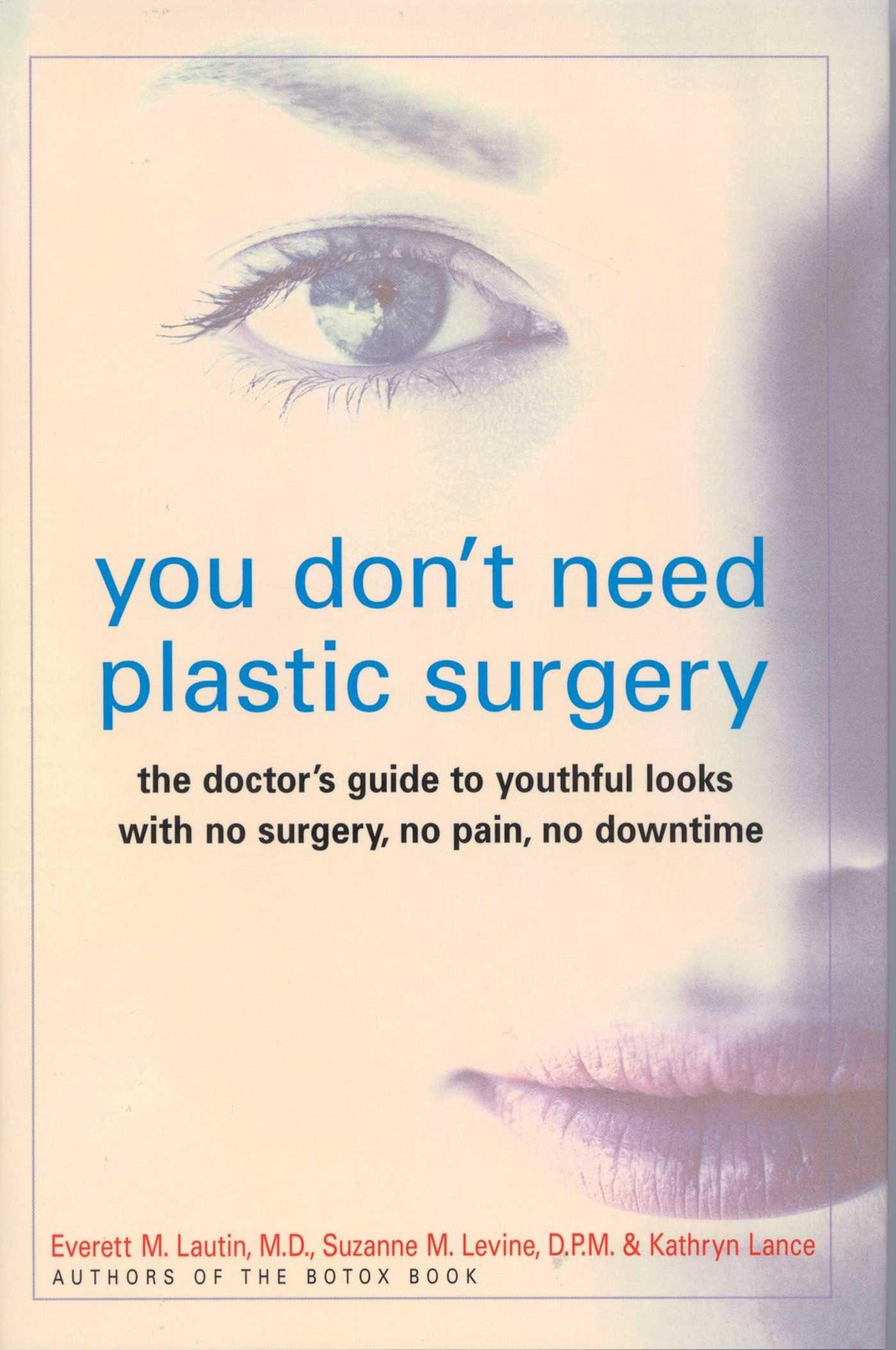 Vorderes Coverbild You Don't Need Plastic Surgery
