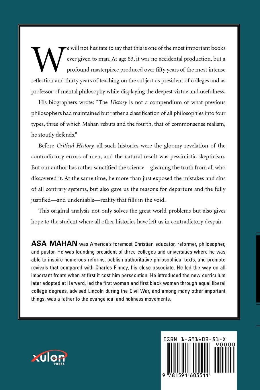 Rückseitencover A Critical History of Philosophy Volume 2