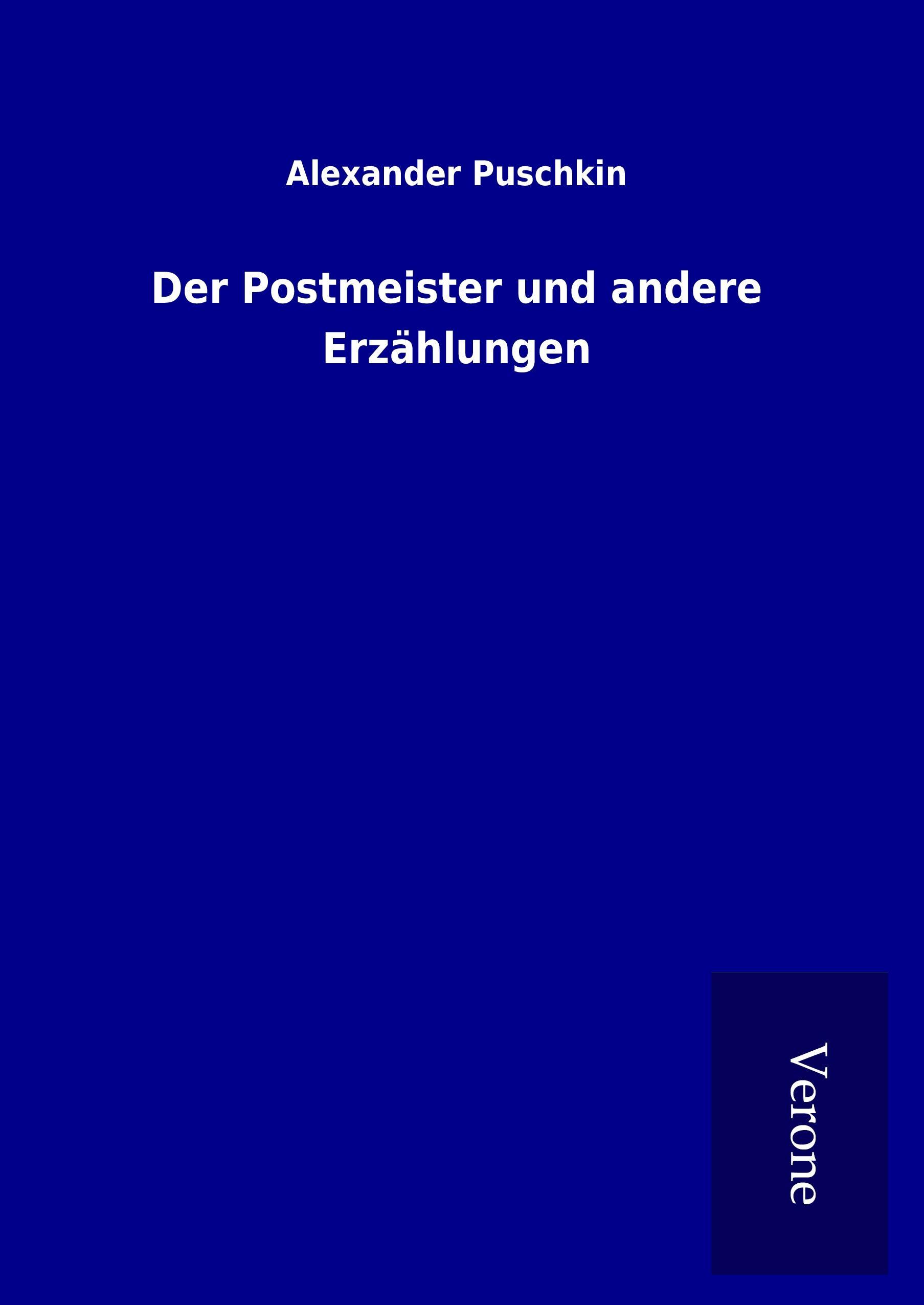 Vorderes Coverbild Der Postmeister und andere Erzählungen