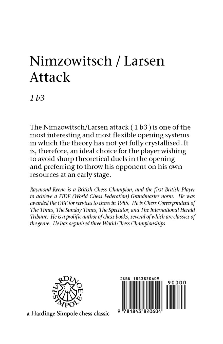 Rückseitencover Nimsowitsch / Larsen Attack