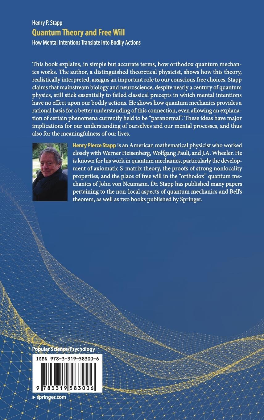 Rückseitencover Quantum Theory and Free Will