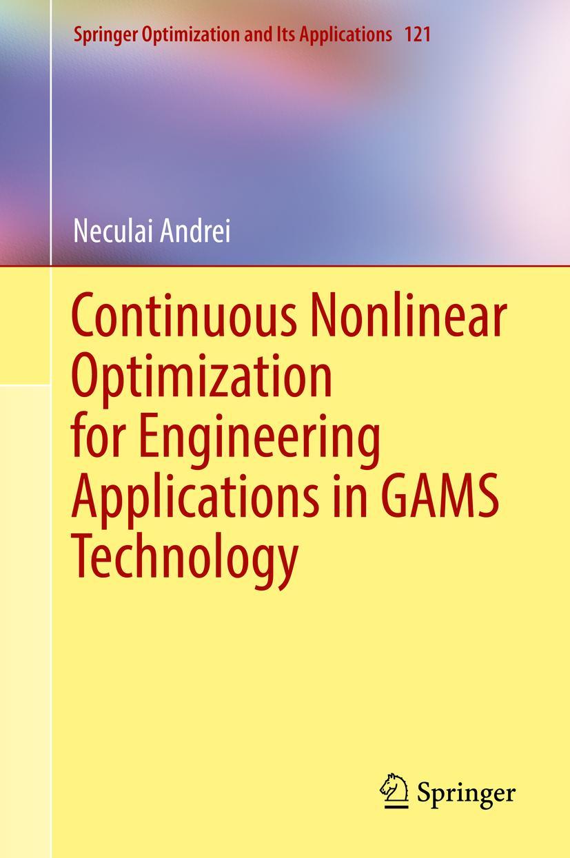 Vorderes Coverbild Continuous Nonlinear Optimization for Engineering Applications in GAMS Technology