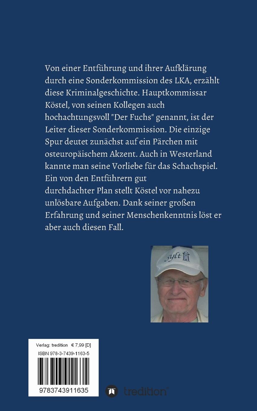 Rückseitencover Auf Sylt entführt