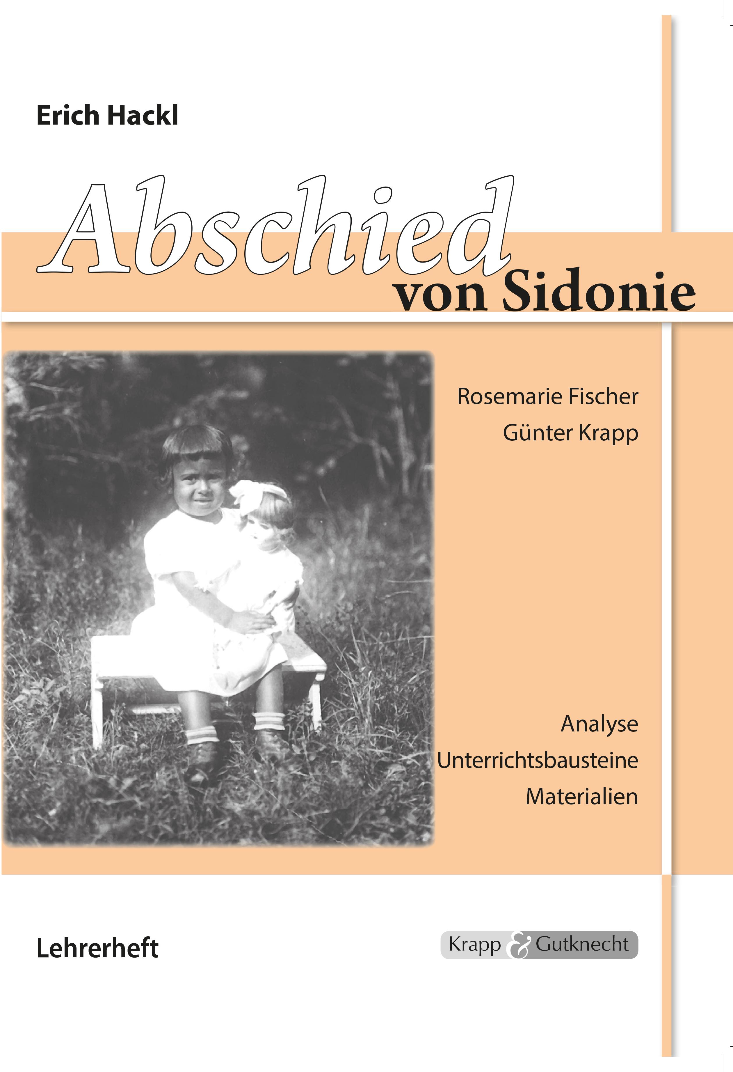 Vorderes Coverbild Abschied von Sidonie - Erich Hackl