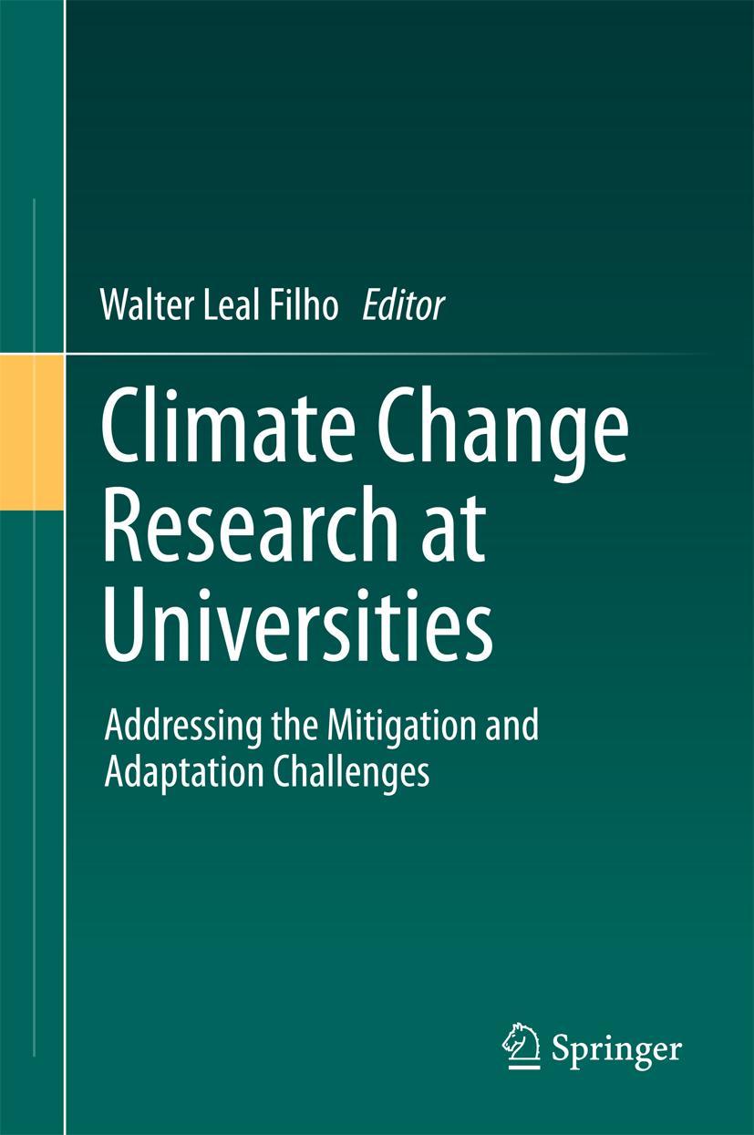 Vorderes Coverbild Climate Change Research at Universities