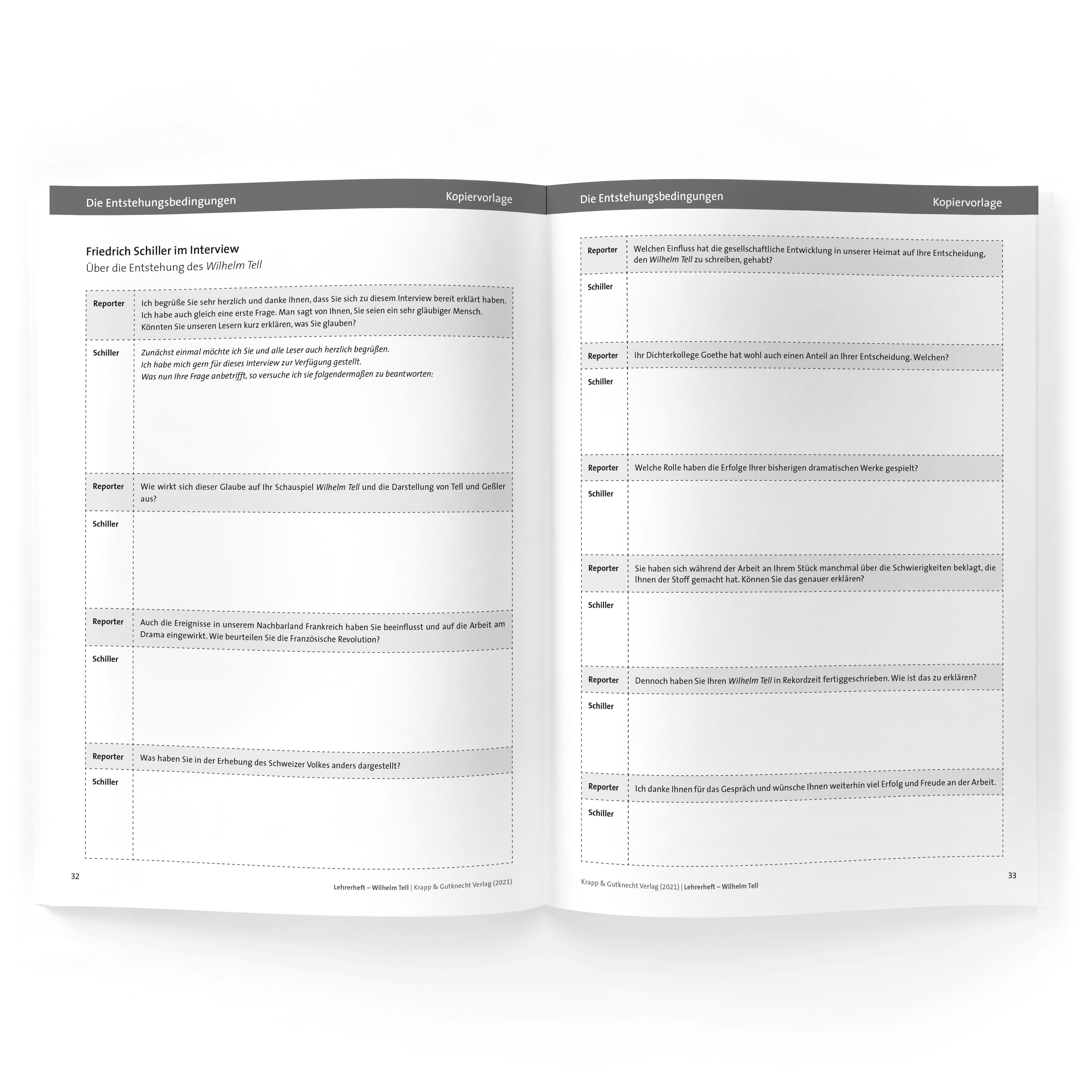 Beispielinhalt (Bild) Wilhelm Tell