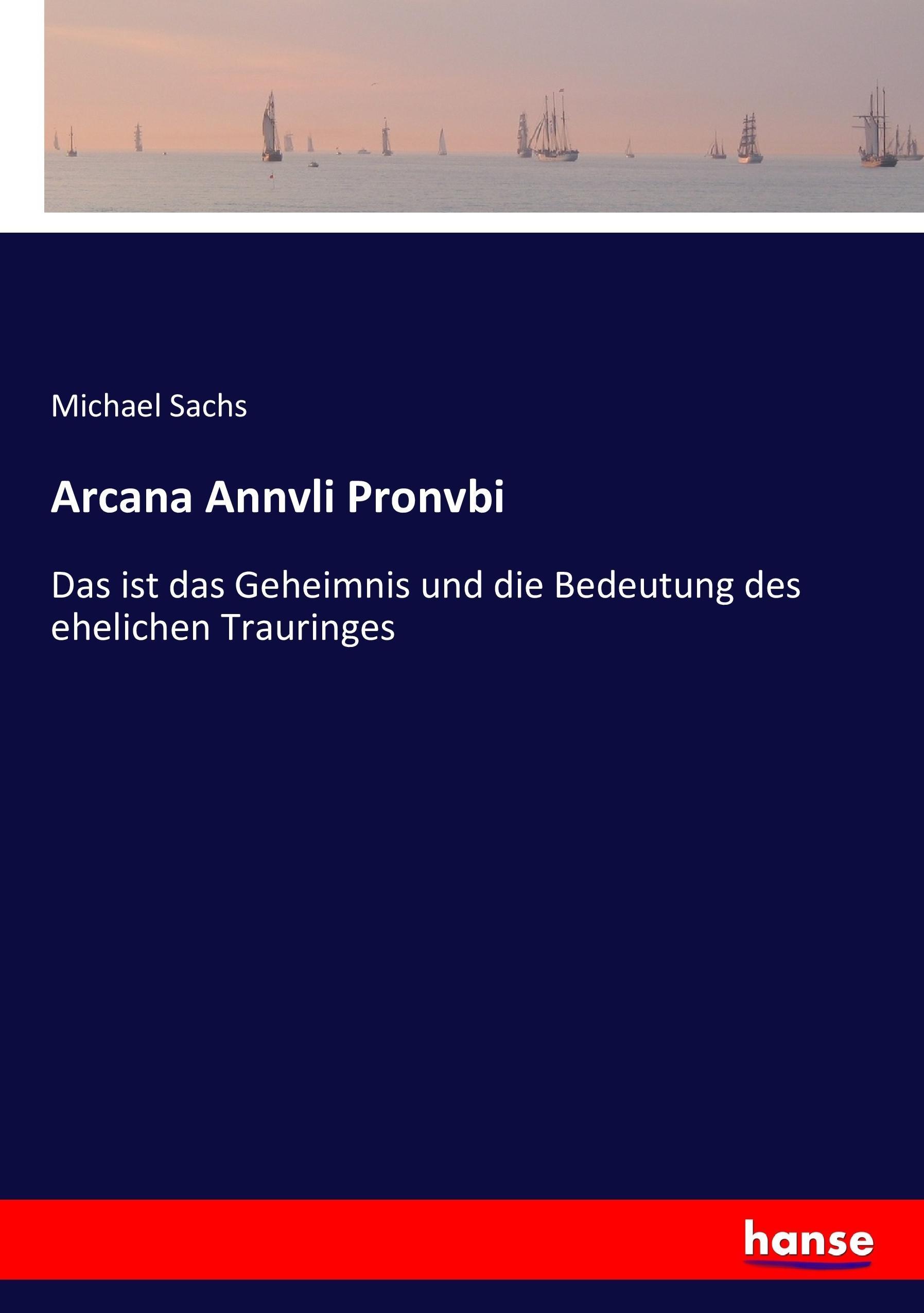 Vorderes Coverbild Arcana Annvli Pronvbi
